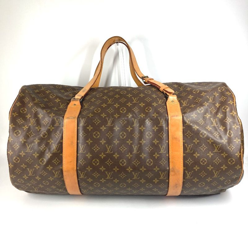 Louis Vuitton Boston Bag Sac Porochon M41220 Monogram Canvas Brown