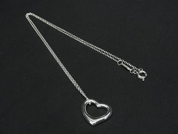 Tiffany & Co Tiffany & Co Elsa Peretti Open Heart Sv925 Necklace