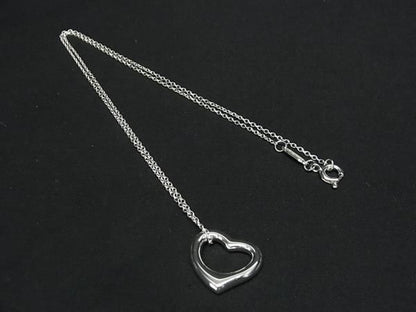 Tiffany & Co Tiffany & Co Elsa Peretti Open Heart Sv925 Necklace