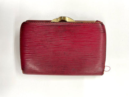 Louis Vuitton Epi Portmonnais Vier Viennois Foldable Wallet With Clasp M63247