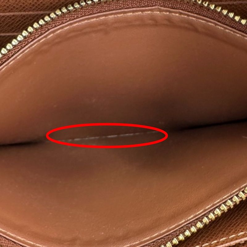 Louis Vuitton M60017 Monogram Round Zipper Zippy Wallet Long Wallet Louis