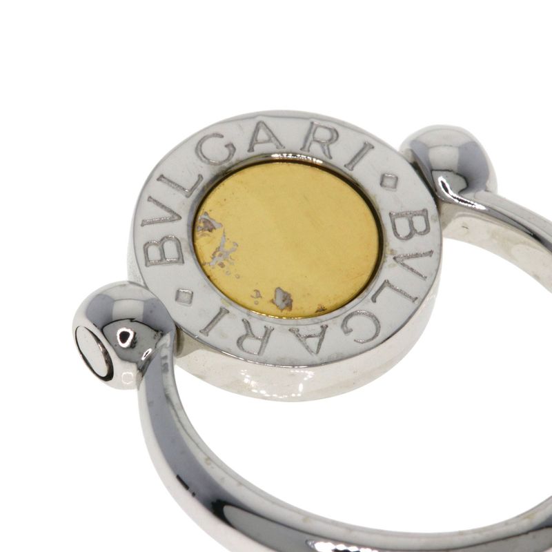 Bvlgari Flip Onyx Ring / Ring 18K White Gold 18K Yellow Gold Ladies