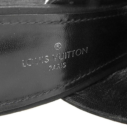 Louis Vuitton 2016 Item Essential V Suede Leather Open Toe Sabo Sandals Mules