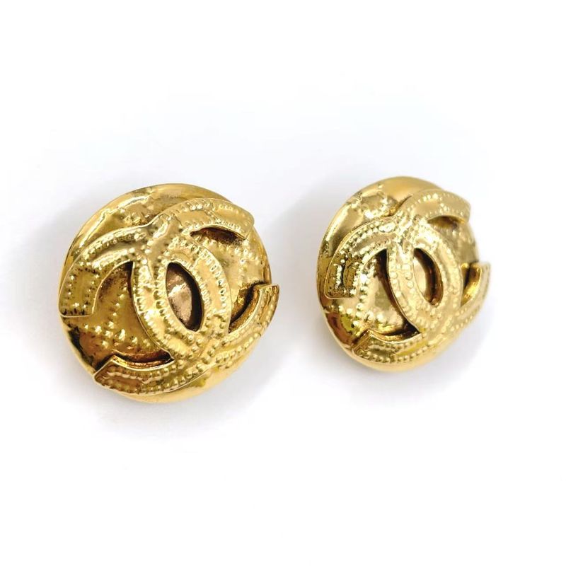 Chanel Coco Mark GP Gold Earrings