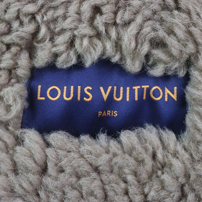 Louis Vuitton Mouton Cowhide Hooded Double Zip-up Mouton Coat
