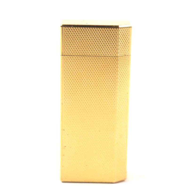  Cartier Pentagonal All-over Pattern Short Roller Gas Lighter