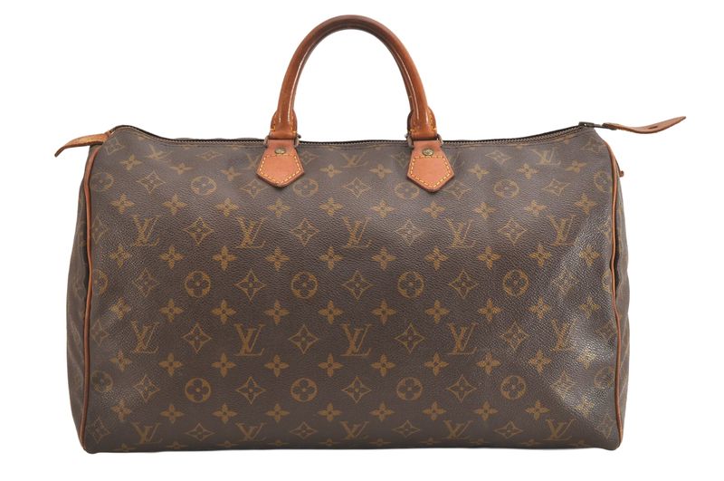 Louis Vuitton Monogram Speedy 40 Hand Boston Bag Old Shape LV 2951n