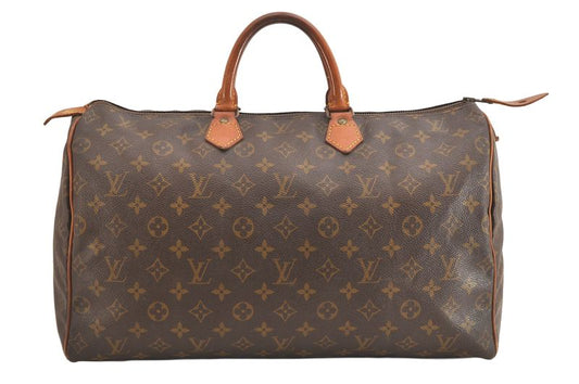 Louis Vuitton Monogram Speedy 40 Hand Boston Bag Old Shape LV 2951n