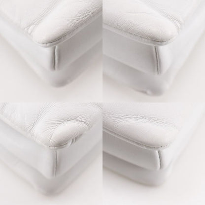 Louis Vuitton Coussin PM Monogram 2WAY Clutch M23466 Sheepskin White Ladies