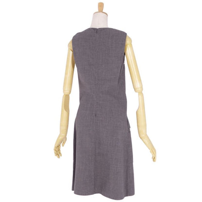 Celine Dress Sleeveless Wool Gabardine Top Women's Made In France 36(S Equivalen