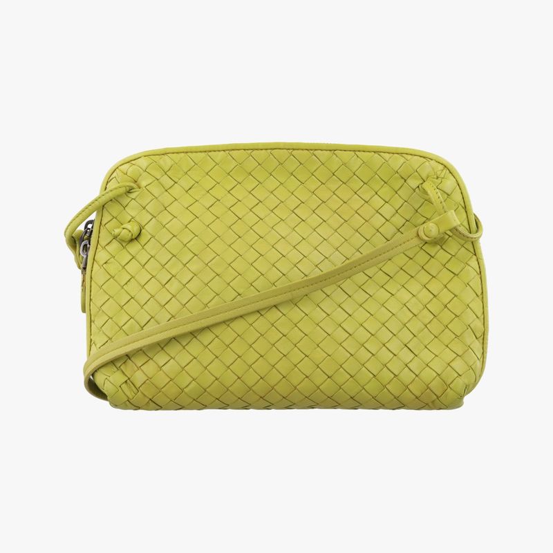 Bottega Veneta Nodini Intrecciato Yellow Lambskin B03159015t
