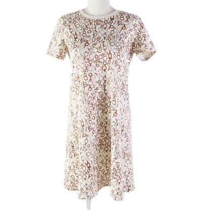 Hermes 23SS 3h4514dr Do Re Boucles Do Re Boucles 100% Cotton Short Sleeve