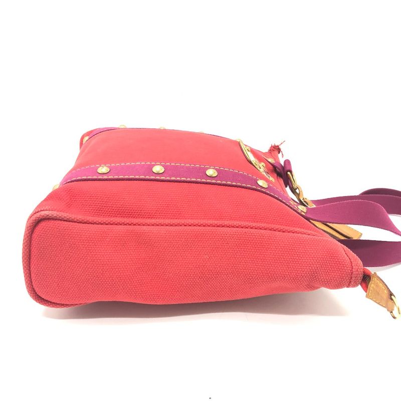 Louis Vuitton Tote Bag Antigua Cabas MM M40034 Canvas Red