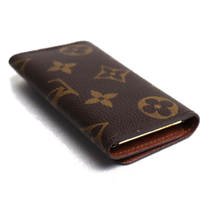 Louis Vuitton Multicles 4 Key Case Monogram Brown M62631 Ra1151 Ladies Preowned