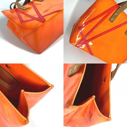 Louis Vuitton Tote Bag Reed PM M91905 Monogram Vernis Orange