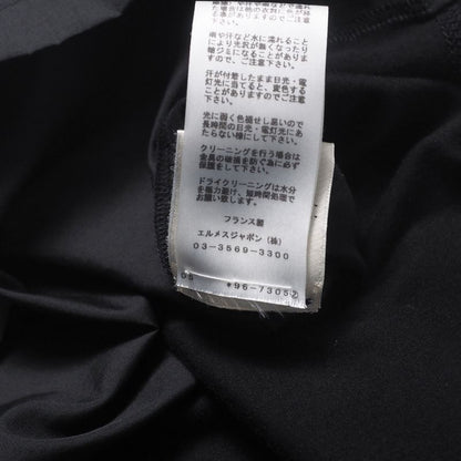 Hermes Dress Size 34 Short Sleeves Pockets Embroidery Cut And Sewn Made In