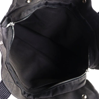 Hermes Yale Line MM Silver Hardware Canvas Tote Bag With H Logo Serie Button