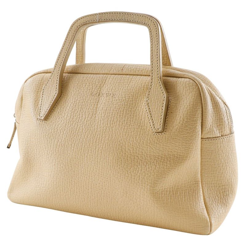 Loewe Beige Shape Push Leather Beige Women's Handbag