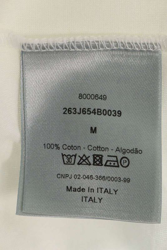 Dior 263j654b0039 BEE Embroidered T-shirt Men's M