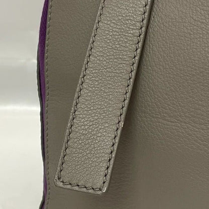 Saint Laurent 2way Bag Ec22853 Gray Purple Muse