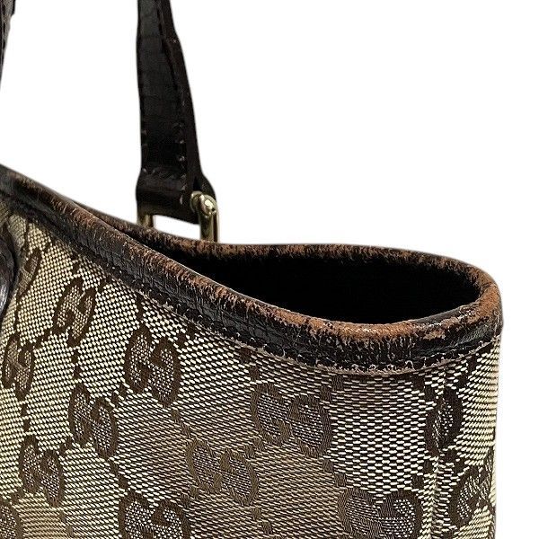 Gucci Sherry 137396 GG Canvas Bag Tote Bag Shoulder Bag Women