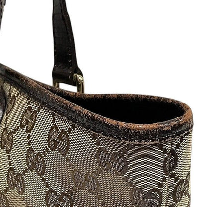 Gucci Sherry 137396 GG Canvas Bag Tote Bag Shoulder Bag Women