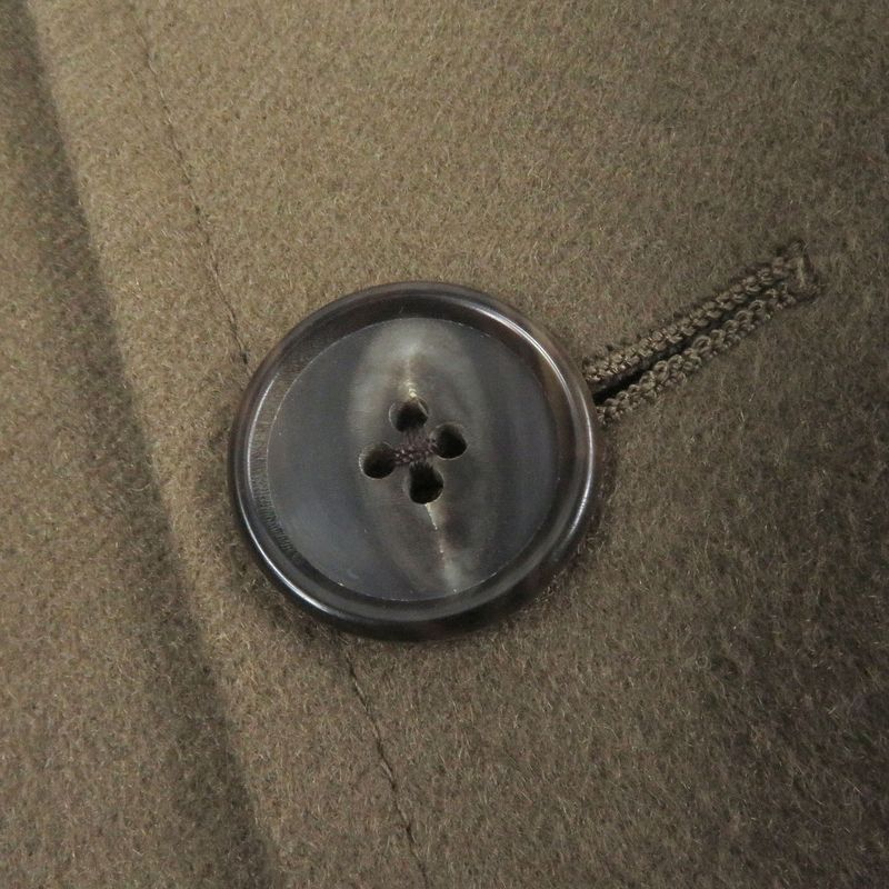 Hermes 19AW 100% Cashmere Long Coat Chester Coat Brown 48 With Hangers Made In