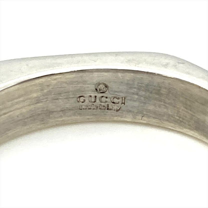 Gucci Octagon Ring Approx 125 Size Sv925 7g Silver Unisex