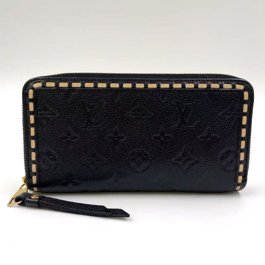Louis Vuitton Zippy Wallet Monogram Empreinte Monogram Empreinte Noir Black