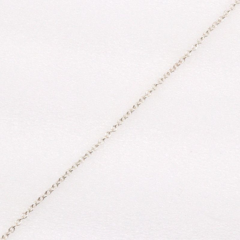 Tiffany & Co Open Heart Large Elsa Peretti 925 Silver Ladies 9.6g Necklace