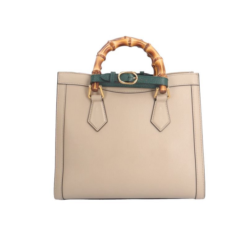Gucci Diana Small Bamboo Shoulder Bag Leather 660195 Beige Ladies Gucci
