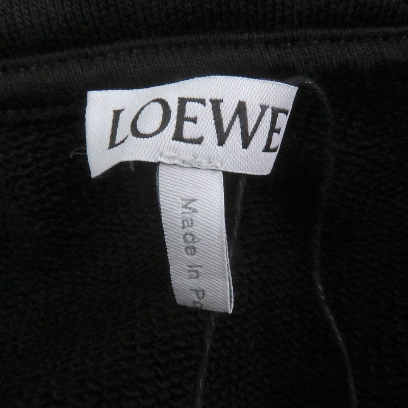 LOEWE 22SS H526y25x05 LOEWE NEON Hoodie Anagram Embroidery Oversize Pullover