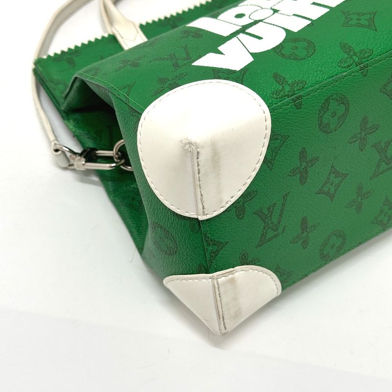 Louis Vuitton Handbag Everyday LV Ritter M80815 Monogram Canvas Green