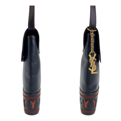 YVES Saint Laurent Yves Saint Laurent Vintage YSL Y Cutout Black Orange Gold