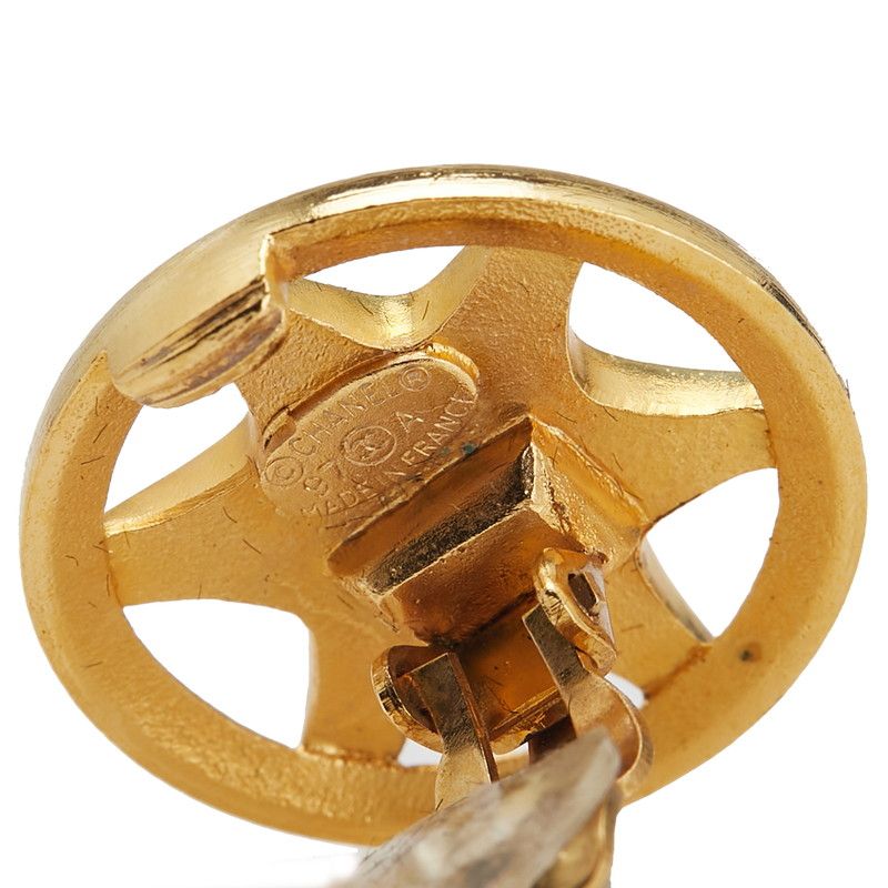 Chanel Vintage Coco Mark Star Gold Plated Ladies Chanel