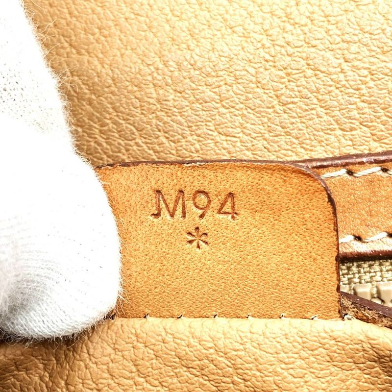 Celine M94 Handbag Macadam PVC Leather Brown With Charm Women Men Fashion