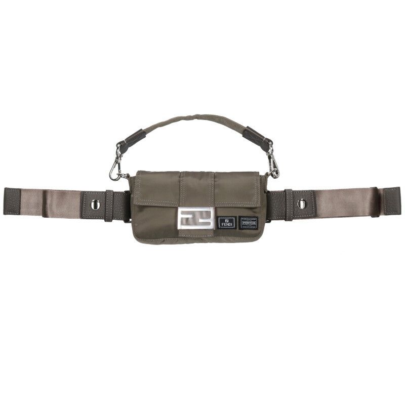 Fendi X Porter 7as138 Mamma Bucket 2WAY Shoulder Bag For Men