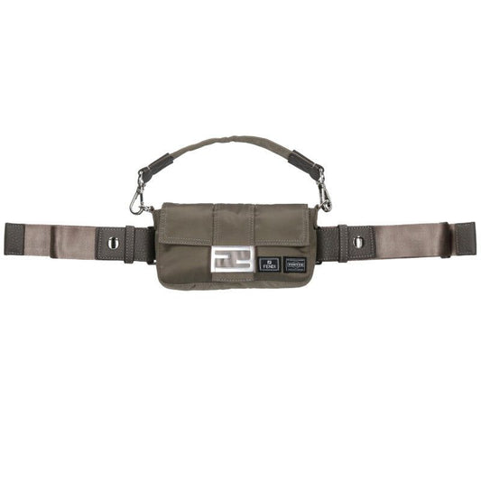 Fendi X Porter 7as138 Mamma Bucket 2WAY Shoulder Bag For Men