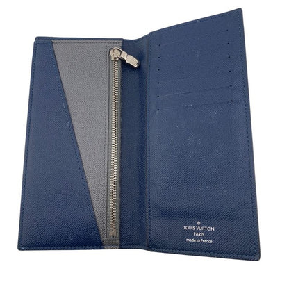 Louis Vuitton M64508 Portefeuille Alexandre NM Taiga Long Wallet Branded Card