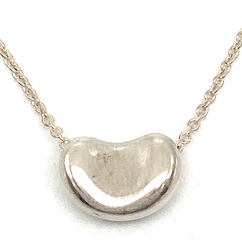 Tiffany & Co Tiffany & Co Bean Necklace Sv925 32g Silver Mini Unisex