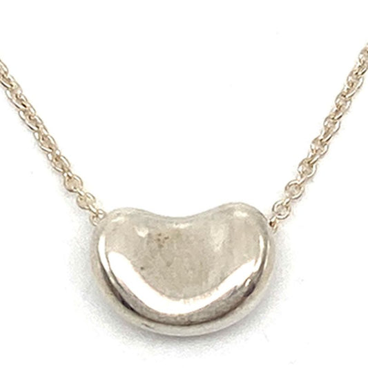 Tiffany & Co Tiffany & Co Bean Necklace Sv925 32g Silver Mini Unisex