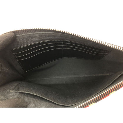 Gucci Men's Clutch Bag GG Supreme Night Courier Clutch Taiga - Patch 496346