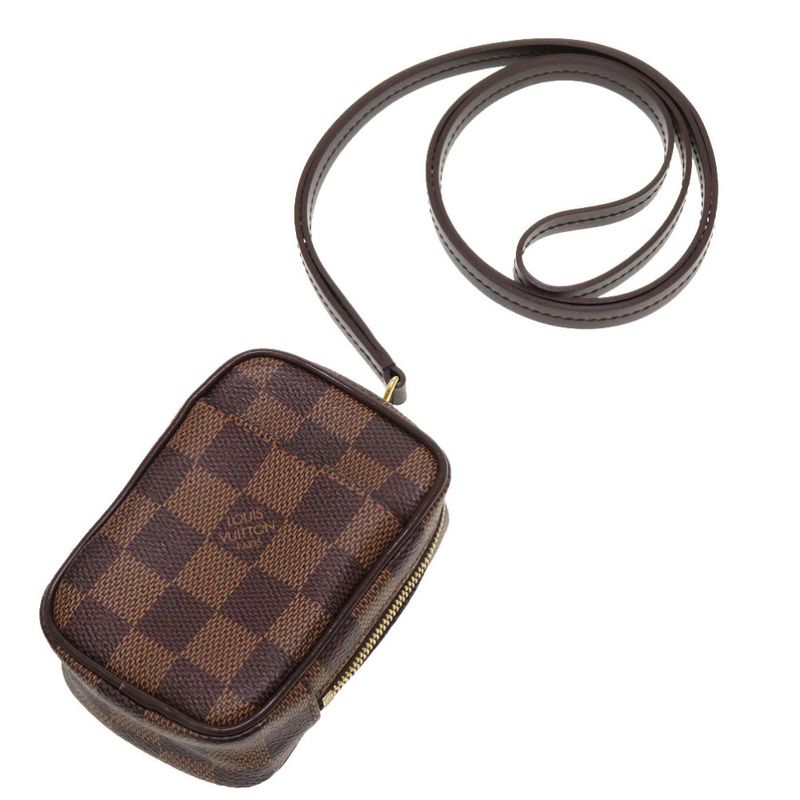 Louis Vuitton Damier Etui Okapi PM Ebene M61738 Shoulder Bag LV 0069 Louis