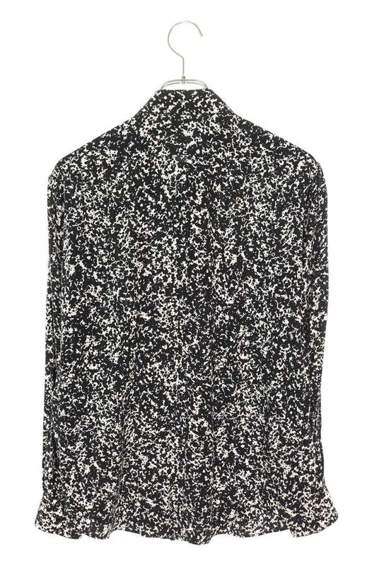 Celine 19AW 2c028371f Viscose Classic Marble Long Sleeve Shirt Men 39