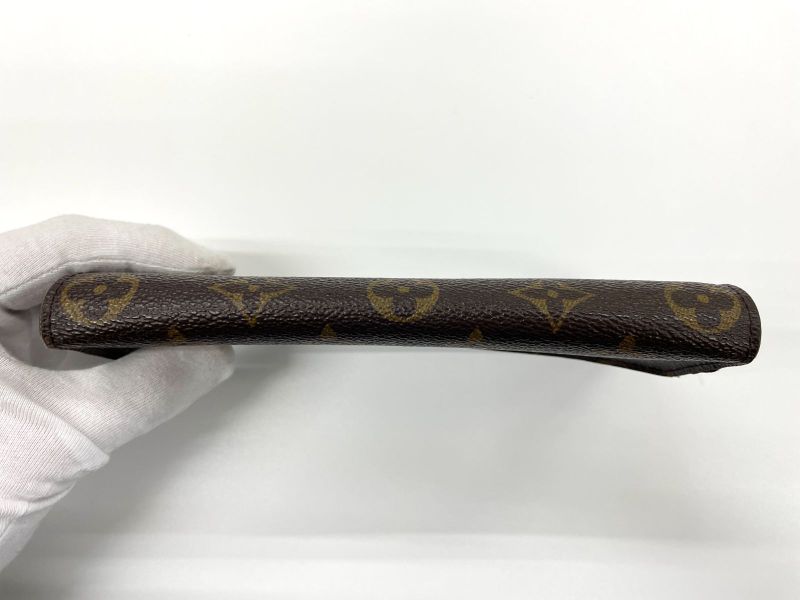 Louis Vuitton Monogram Portefeuille Emilie Zipper Long Wallet M41943 Brown ×