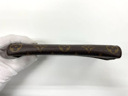 Louis Vuitton Monogram Portefeuille Emilie Zipper Long Wallet M41943 Brown ×