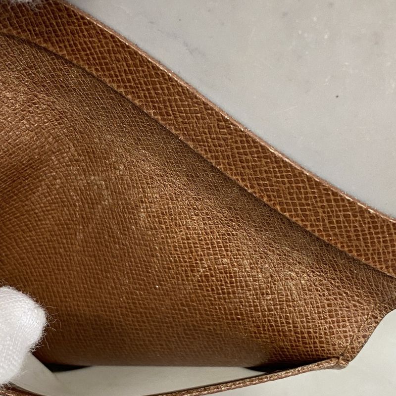 Louis Vuitton Card Case Monogram Porte 2 Carte Vertical M60533 Brown Men Women