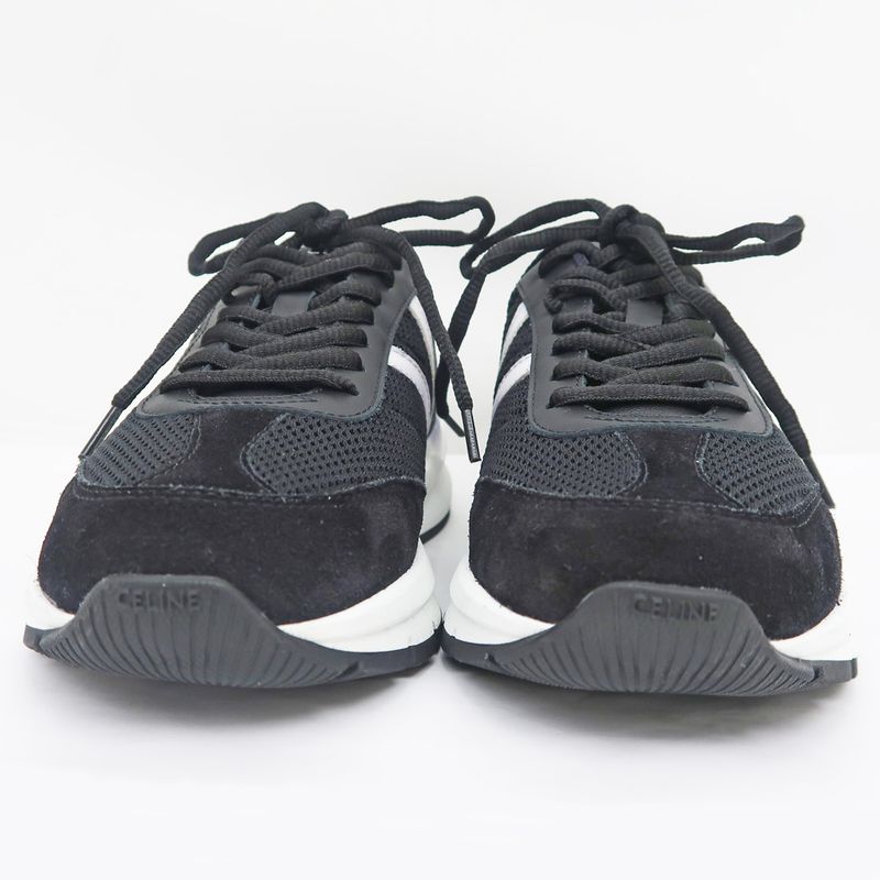 Celine Sneakers - Black White Size 38 Shoes Women's Apparel Women's