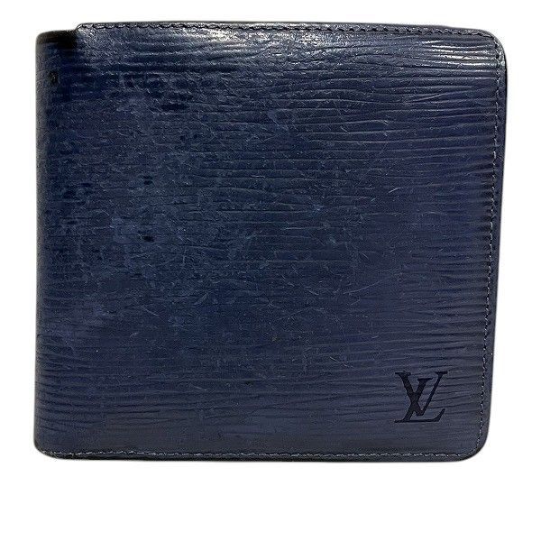 Louis Vuitton Epi Portobier Carte Cles Dimonnet M6354g Bifold Wallet For Men