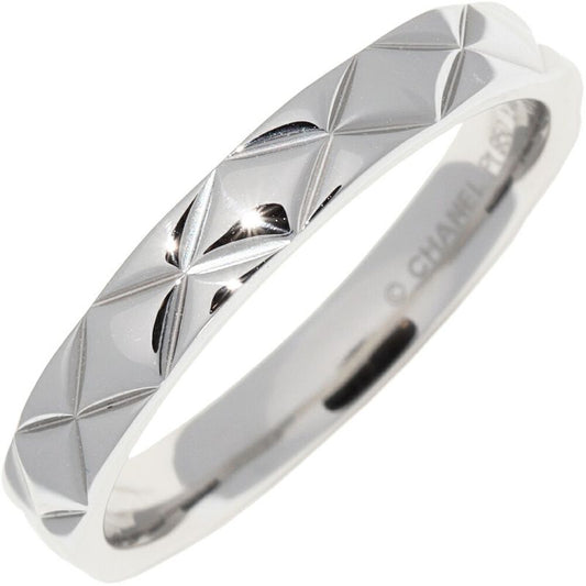 Chanel Pt950 Matelasse Ring Medium Model